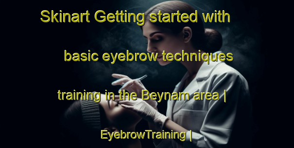 Skinart Getting started with basic eyebrow techniques training in the Beynam area | EyebrowTraining | EyebrowClasses | SkinartTraining-Turkey